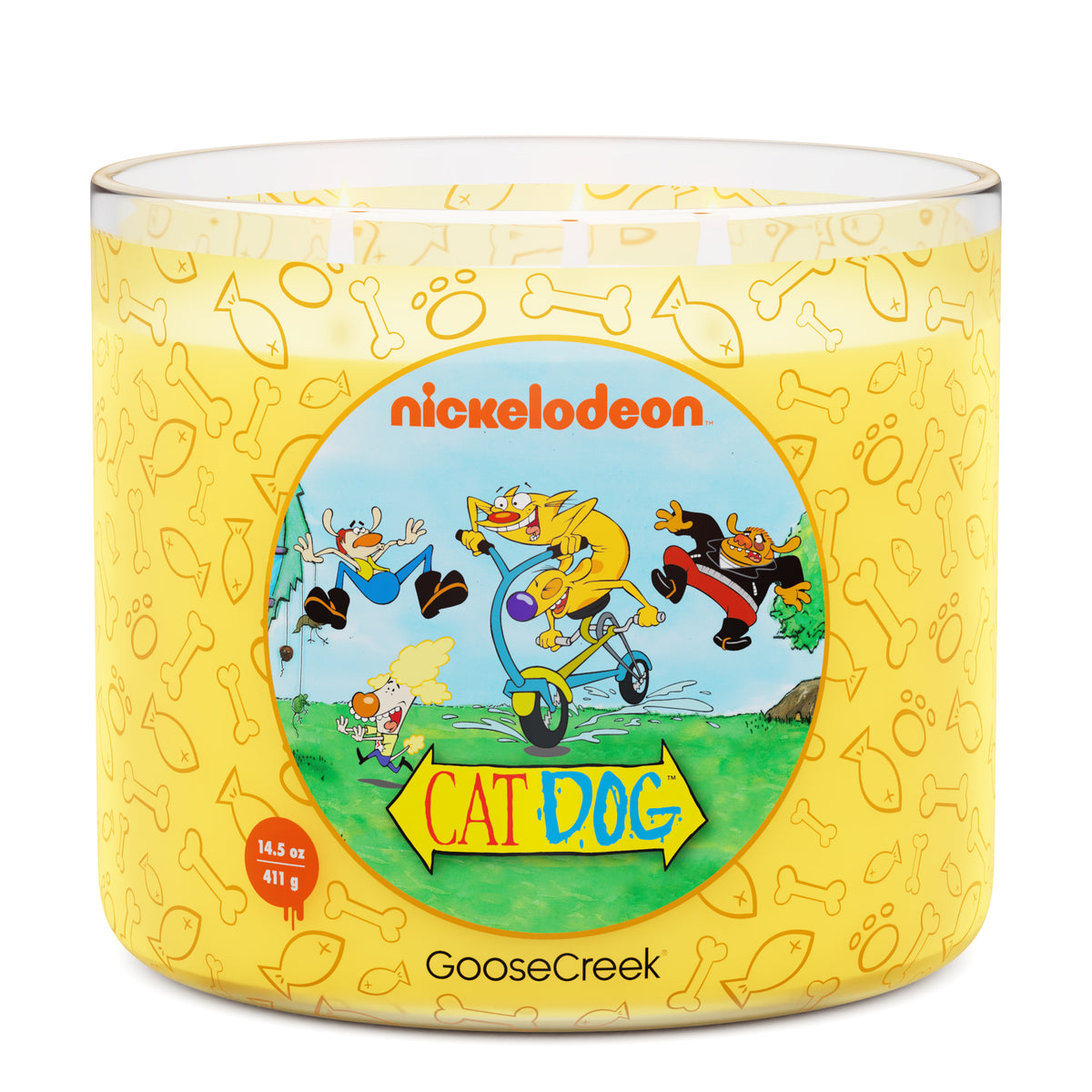 Catdog-Nickelodeon-3-Wick-Candle