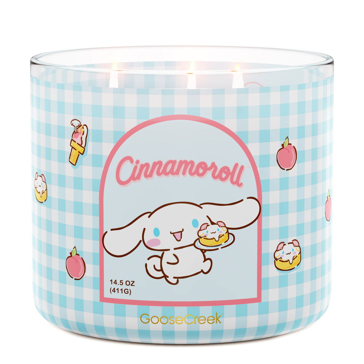 Cinnamoroll-Hello-Kitty-3-Wick-Candle
