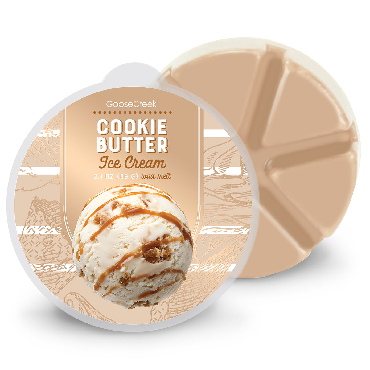 Cookie-Butter-Ice-Cream-Wax-Melt