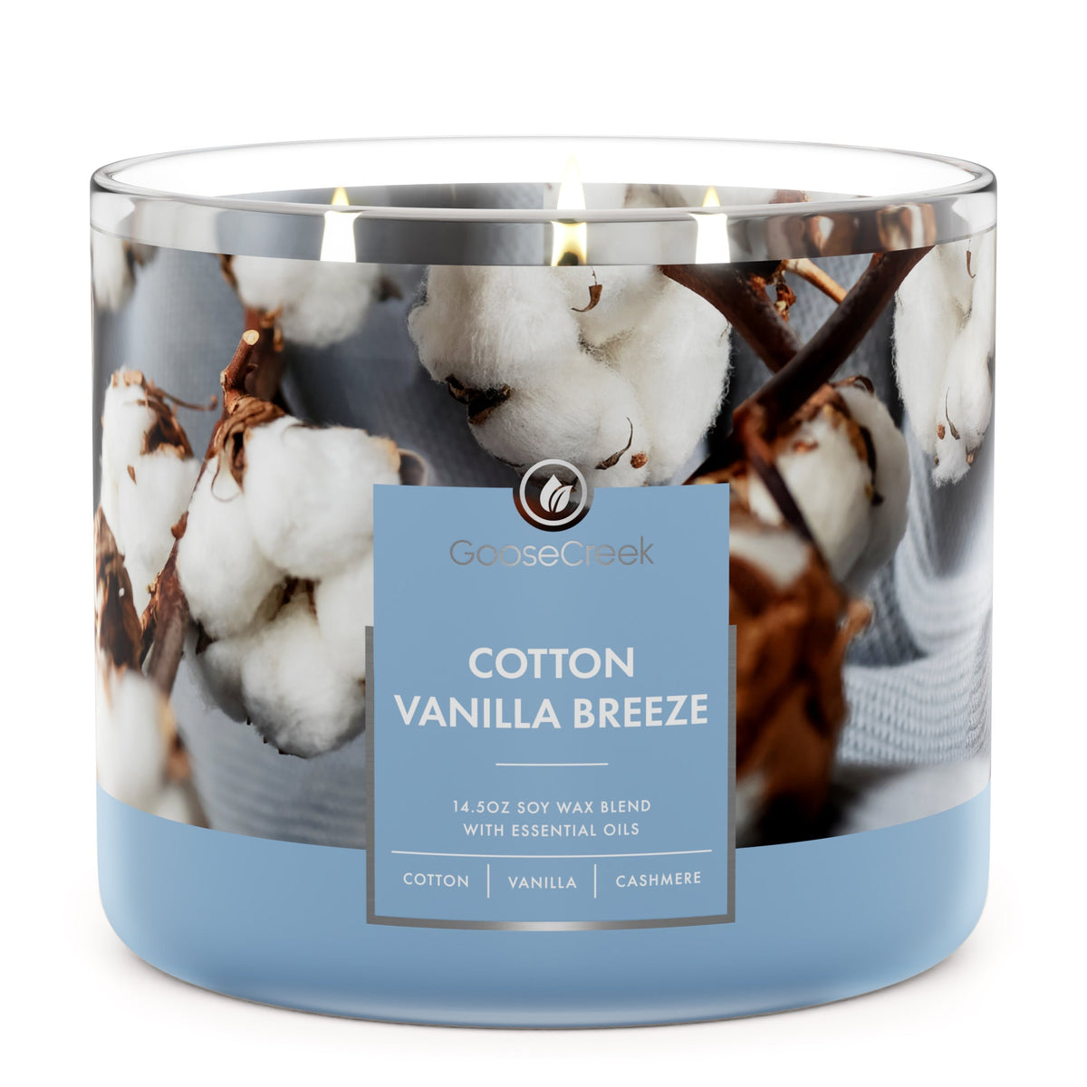 Cotton-Vanilla-Breeze-3-Wick-Candle