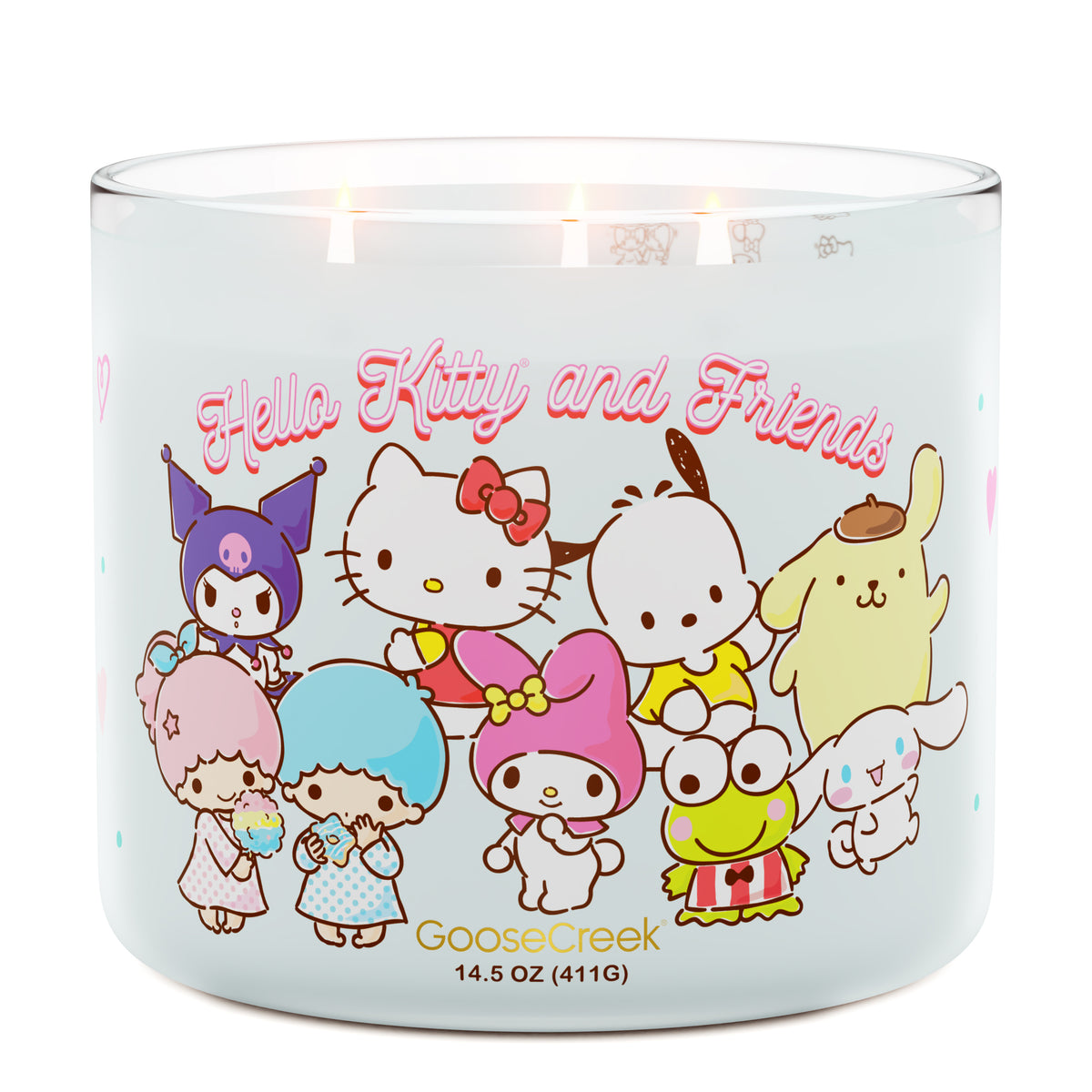Hello-Kitty-Friends-3-Wick-Candle